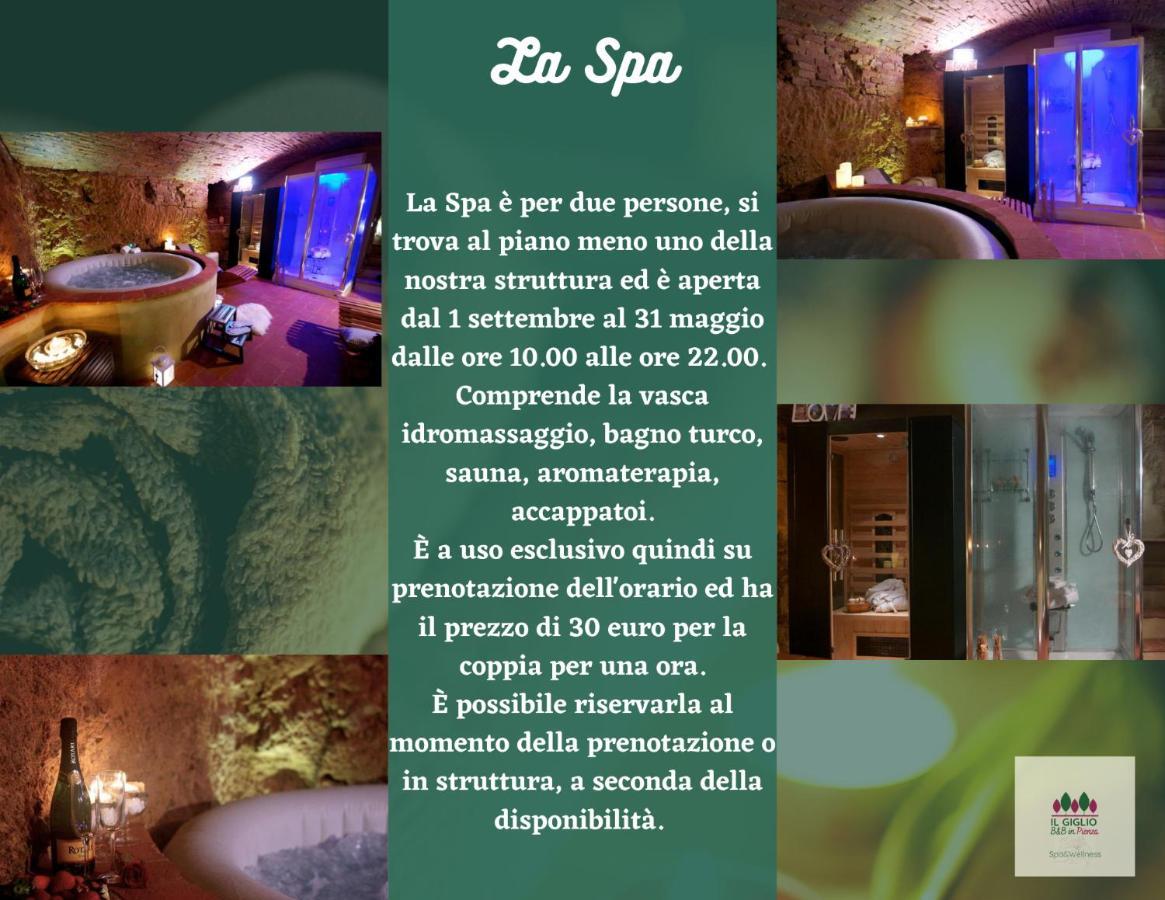 Il Giglio B&B Пиенца Экстерьер фото